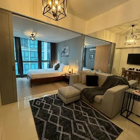 One Uptown Stylish Retro Suite Manila Exterior photo
